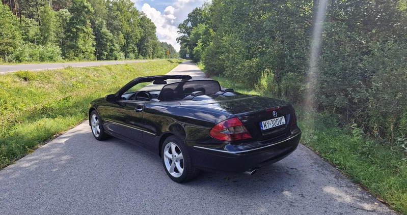 Mercedes-Benz CLK cena 32999 przebieg: 215000, rok produkcji 2007 z Warszawa małe 46